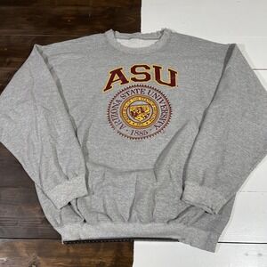 Vintage 90s Arizona‎ State University Gray Sweatshirt
